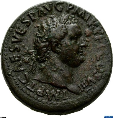 Sesterz, Titus80-81 n. Chr.Antike HerrscherprägungTitus (39-81 n. Chr.)