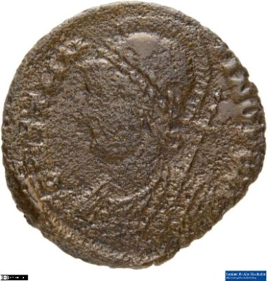 Nummus, Constantinopolis331-334 n. Chr.Antike HerrscherprägungConstantinus I. (um 270/288-337 n. Chr.)