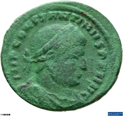 Nummus, Constantinus I.314-315 n. Chr.Antike HerrscherprägungLicinius I. (um 265-325 n. Chr.)