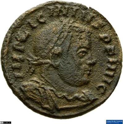 Nummus, Licinius I.314-315 n. Chr.Antike HerrscherprägungLicinius I. (um 265-325 n. Chr.)