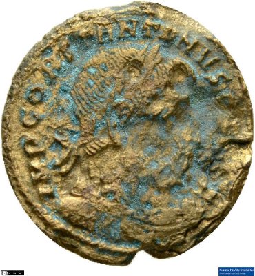 Nummus, Constantinus I.315 n. Chr.Antike HerrscherprägungConstantinus I. (um 270/288-337 n. Chr.)