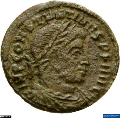 Nummus, Constantinus I.317 n. Chr.Antike HerrscherprägungConstantinus I. (um 270/288-337 n. Chr.)