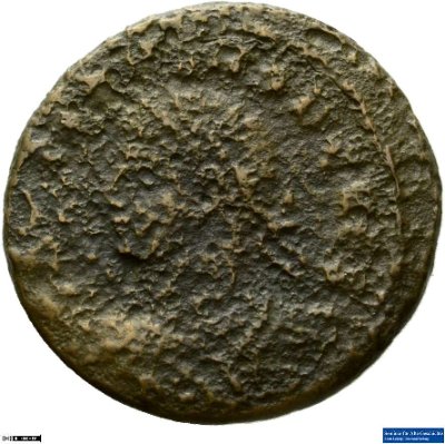 Nummus, Crispus318-319 n. Chr.Antike HerrscherprägungConstantinus I. (um 270/288-337 n. Chr.)