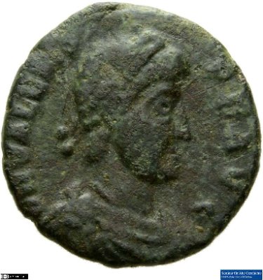 Aes 3, Valens364-367 n. Chr.Antike HerrscherprägungValens (um 328-09.08.378 n. Chr.)