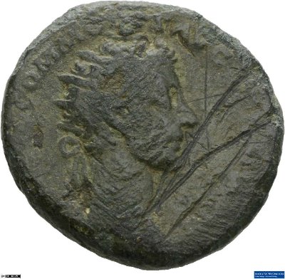 Dupondius, Commodus177 n. Chr.Antike HerrscherprägungMarcus Aurelius (121-180 n. Chr.)