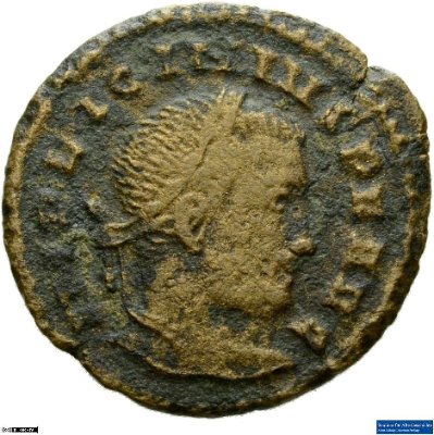 Nummus, Licinius I.314-315 n. Chr.Antike HerrscherprägungLicinius I. (um 265-325 n. Chr.)