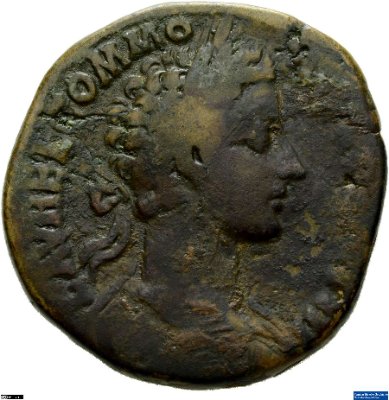 Sesterz, Commodus178 n. Chr.Antike HerrscherprägungMarcus Aurelius (121-180 n. Chr.)