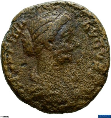 As, Faustina (Minor)161-176 n. Chr.Antike HerrscherprägungMarcus Aurelius (121-180 n. Chr.)