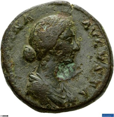 As, Faustina (Minor)161-176 n. Chr.Antike HerrscherprägungMarcus Aurelius (121-180 n. Chr.)