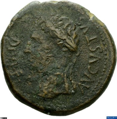 As, Caesaraugusta19 v.-14 n. Chr.Stadt