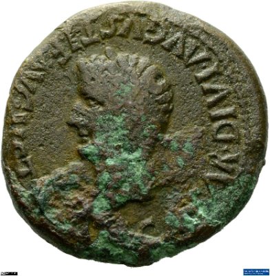 As, Caesaraugusta31-32 n. Chr.Stadt