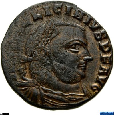 Nummus, Licinius I.315-316 n. Chr.Antike HerrscherprägungLicinius I. (um 265-325 n. Chr.)