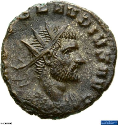 Doppeldenar, Claudius Gothicus268-270 n. Chr.Antike HerrscherprägungClaudius Gothicus (um 214-270 n. Chr.)