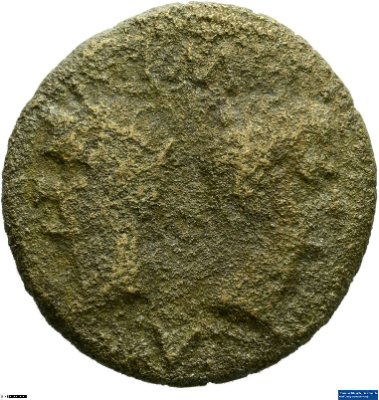As?, Augustusca. 28-9 v. Chr.Antike HerrscherprägungGaius Iulius Caesar (Octavianus), seit 27 v. Chr. Augustus (63 v.-14 n. Chr.)