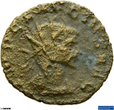 Doppeldenar, Claudius Gothicus268-270 n. Chr.Antike HerrscherprägungClaudius Gothicus (um 214-270 n. Chr.)