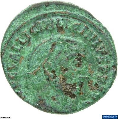 Nummus, Licinius I.313-314 n. Chr.Antike HerrscherprägungLicinius I. (um 265-325 n. Chr.)