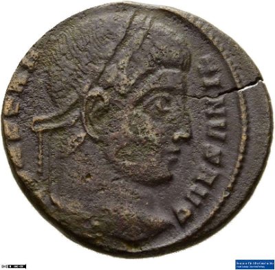 Nummus, Constantinus I.322-325 n. Chr.Antike HerrscherprägungConstantinus I. (um 270/288-337 n. Chr.)