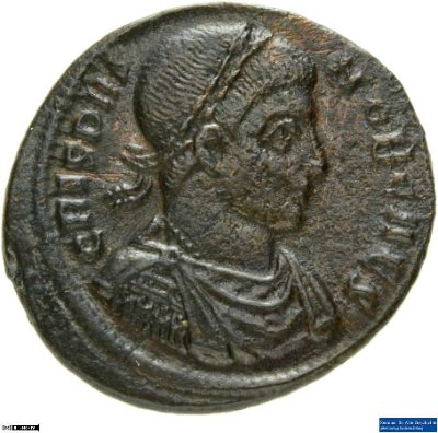 Nummus, Crispus321 n. Chr.Antike HerrscherprägungConstantinus I. (um 270/288-337 n. Chr.)