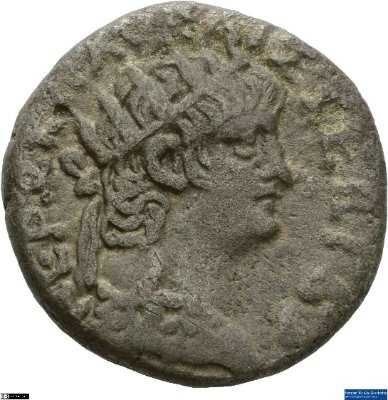 Tetradrachme, Alexandria: Nero64-65 n. Chr.Antike HerrscherprägungNero (37-68 n. Chr.)