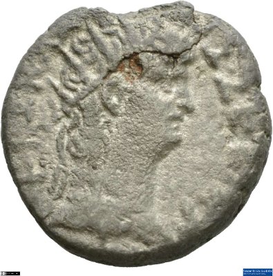 Tetradrachme, Alexandria: Nero64-65 n. Chr.Antike HerrscherprägungNero (37-68 n. Chr.)