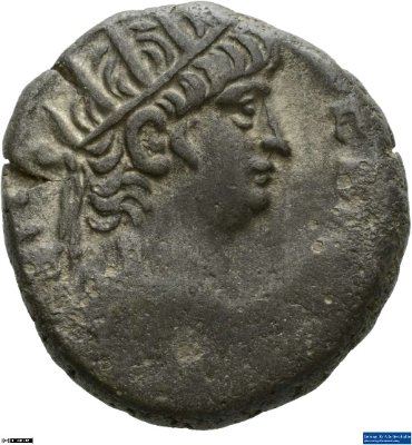 Tetradrachme, Alexandria: Nero65-66 n. Chr.Antike HerrscherprägungNero (37-68 n. Chr.)