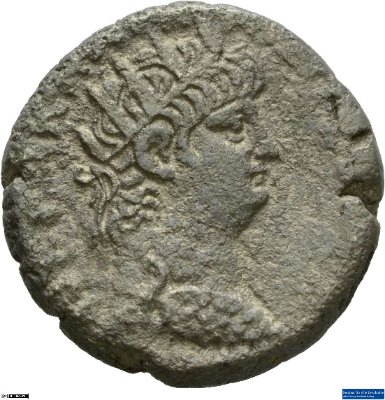Tetradrachme, Alexandria: Nero65-66 n. Chr.Antike HerrscherprägungNero (37-68 n. Chr.)