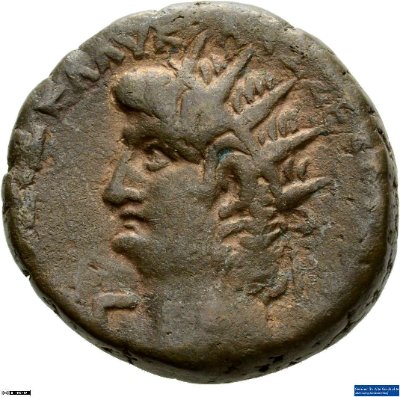 Tetradrachme, Alexandria: Nero66-67 n. Chr.Antike HerrscherprägungNero (37-68 n. Chr.)