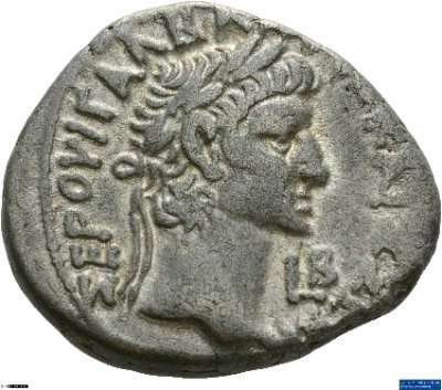 Tetradrachme, Alexandria: Galba68-69 n. Chr.Antike HerrscherprägungGalba (3 v.-69 n. Chr.)