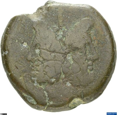 As, Römische Republikca. 169-158 v. Chr.Stadt