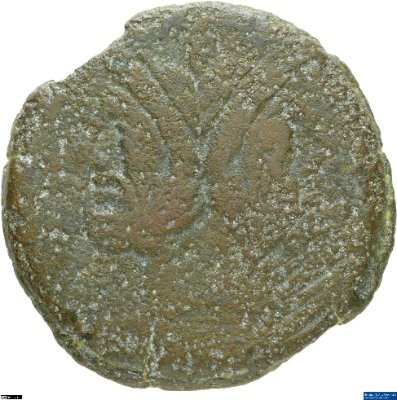 As, Römische Republikca. 169-158 v. Chr.Stadt