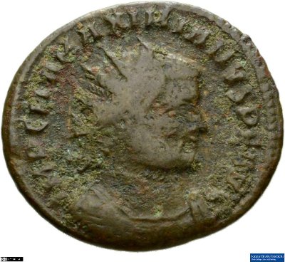 Doppeldenar, Maximianus Herculius293 n. Chr.Antike HerrscherprägungDiocletianus (um 245-313 n. Chr.)