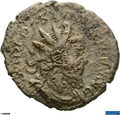 Doppeldenar, Postumus260-269 n. Chr.Antike HerrscherprägungPostumus