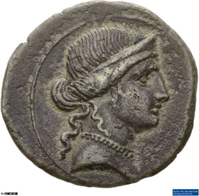 Denar (ANT), Röm. Republik: C. Iulius Caesar (Octavianus)ca. 32-29 v. Chr.Stadt