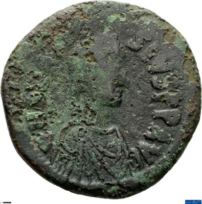 40 Nummi (Follis), Byzanz: Anastasius I.498-518 n. Chr.Kaisertum (MA/NZ)Anastasius I. (491-518)