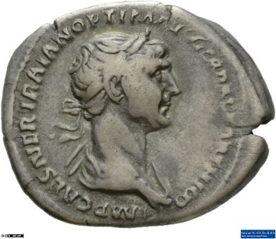 Denar (ANT), Traianus114-117 n. Chr.Antike HerrscherprägungTraianus (53-117 n. Chr.)