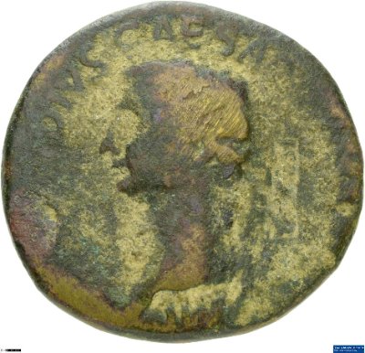 Dupondius, Claudius41-50 n. Chr.Antike HerrscherprägungClaudius (10 v.-54 n. Chr.)