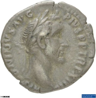 Denar (ANT), Antoninus Pius150-151 n. Chr.Antike HerrscherprägungAntoninus Pius (86-161 n. Chr.)