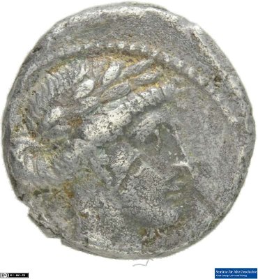 Denar (ANT), Römische Republik: Q. Pomponius Musa66 v. Chr.Stadt