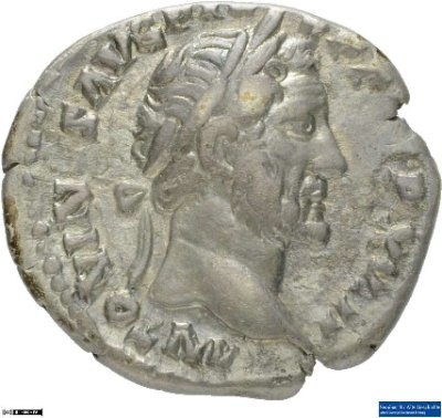 Denar (ANT), Antoninus Pius154-155 n. Chr.Antike HerrscherprägungAntoninus Pius (86-161 n. Chr.)