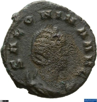 Doppeldenar, Salonina257-258 n. Chr.Antike HerrscherprägungValerianus I. (um 200-nach 262 n. Chr.), Gallienus (um 213-268 n. Chr.)