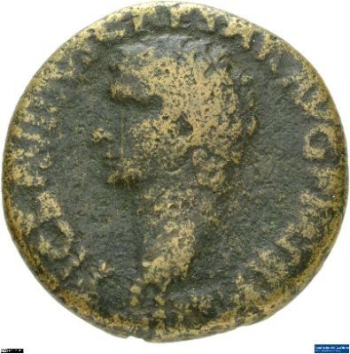 As, Claudius41-50 n. Chr.Antike HerrscherprägungClaudius (10 v.-54 n. Chr.)