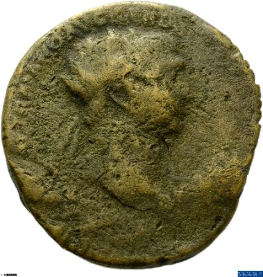 Dupondius, Traianus103-111 n. Chr.Antike HerrscherprägungTraianus (53-117 n. Chr.)