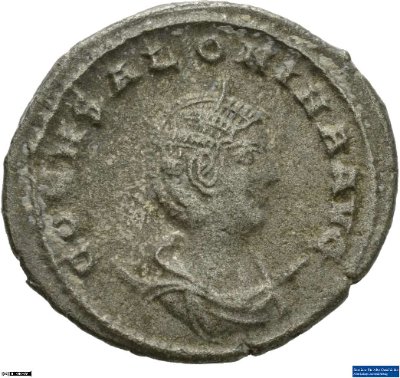 Doppeldenar, Salonina255-258 n. Chr.Antike HerrscherprägungValerianus I. (um 200-nach 262 n. Chr.), Gallienus (um 213-268 n. Chr.)