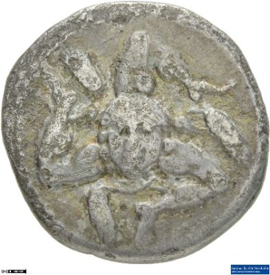 Denar (ANT), Römische Republik: C. Claudius Marcellus und L. Cornelius Lentulus49 v. Chr.Stadt