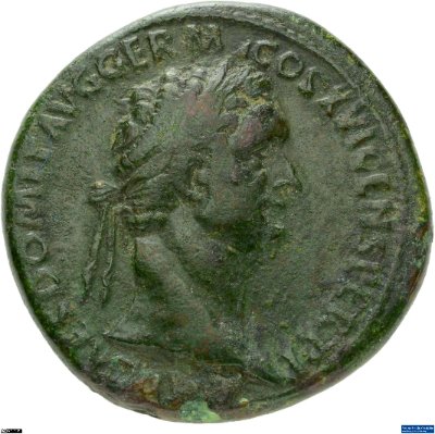 Sesterz, Domitianus92-94 n. Chr.Antike HerrscherprägungDomitianus (51-96 n. Chr.)
