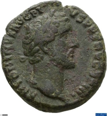 As, Antoninus Pius145-161 n. Chr.Antike HerrscherprägungAntoninus Pius (86-161 n. Chr.)