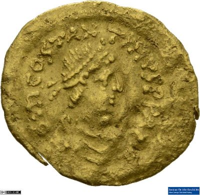 Tremissis, Byzanz: Tiberius II. Constantinus578-582 n. Chr.Kaisertum (MA/NZ)Tiberius II. Constantinus (578-582)