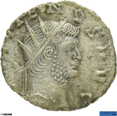 Doppeldenar, Gallienus260-268 n. Chr.Antike HerrscherprägungGallienus (um 213-268 n. Chr.)