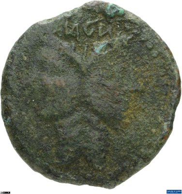 As, Römische Republik: S. Pompeius Magnusab 45 v. Chr.Imperatorische Prägung