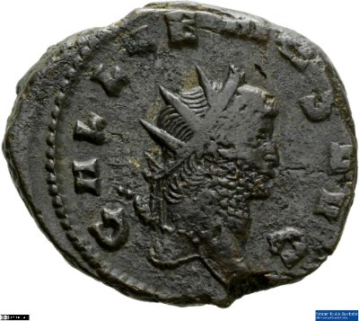 Doppeldenar, Gallienus260-268 n. Chr.Antike HerrscherprägungGallienus (um 213-268 n. Chr.)